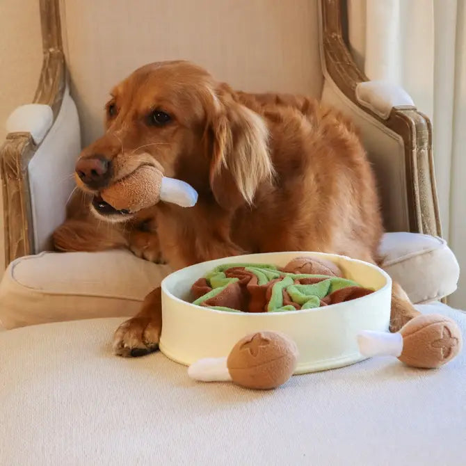 Chicken n' gravy Snuffle Bowl